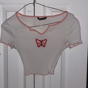 ButterFly Crop Top